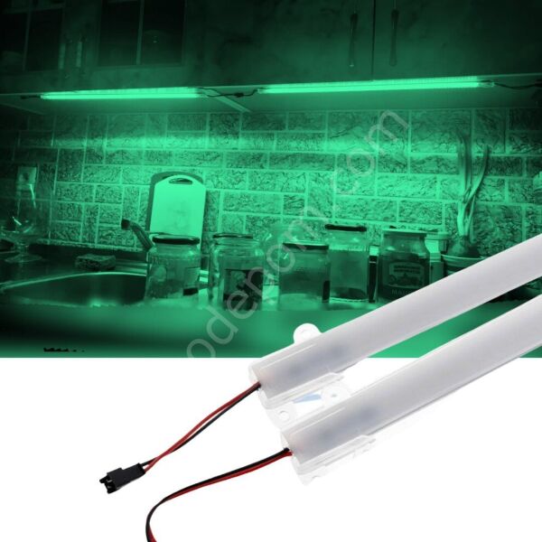 SB-6554 10 Adet 100 Cm 220v Opak Çubuk Bar Led Yeşil Işık