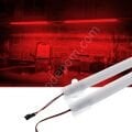 SB-6554 10 Adet 50 Cm 220v Opak Çubuk Bar Led Kırmızı Işık