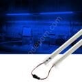 SB-6554 10 Adet 50 Cm 220v Şeffaf Çubuk Bar Led Mavi Işık