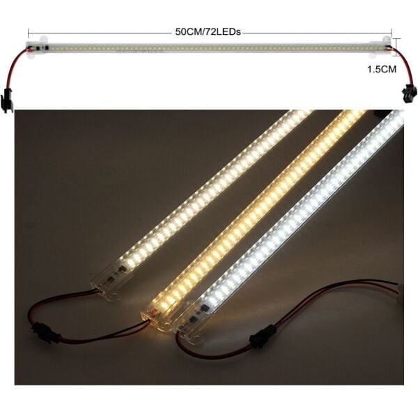 100 Cm Yüksek Lümen Fişli Bar Led Eklenebilir Opak Pvc Kasalı 2 Adet Yeşil