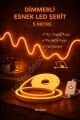 Neon Led Şerit Işık 5 Metre Dimmerli Amber – Esnek Led Şerit Dekoratif Işık Seti
