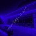 Neon Şerit Led 220v Esnek Dış Mekan, Bahçe, Açık Alan Dekoratif Aydınlatma Fişli 5 Metre - Mavi
