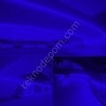 Neon Şerit Led 220v Esnek Dış Mekan, Bahçe, Açık Alan Dekoratif Aydınlatma Fişli 5 Metre - Mavi