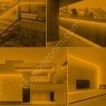 Neon Şerit Led 220v Esnek Dış Mekan, Bahçe, Açık Alan Dekoratif Aydınlatma Fişli 40 Metre - Amber
