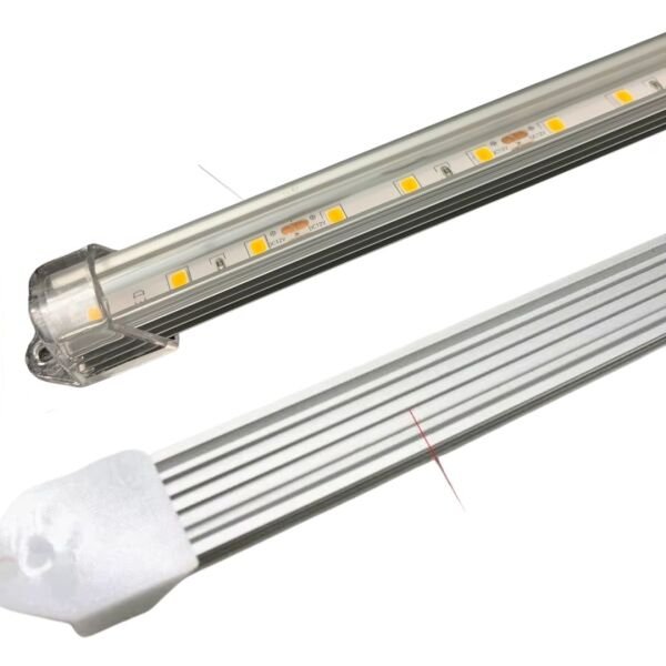2 Adet Beyaz Işık Opak Alüminyum Kasa Şerit Led 12 Volt