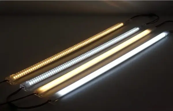 Bar Led Profili Plastik Pvc Opak Boş Kasa 100 Cm 5 Adet