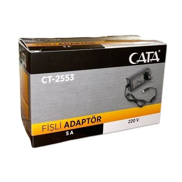 Cata Ct-2553 5 Amper Fişli Adaptör 12 Volt