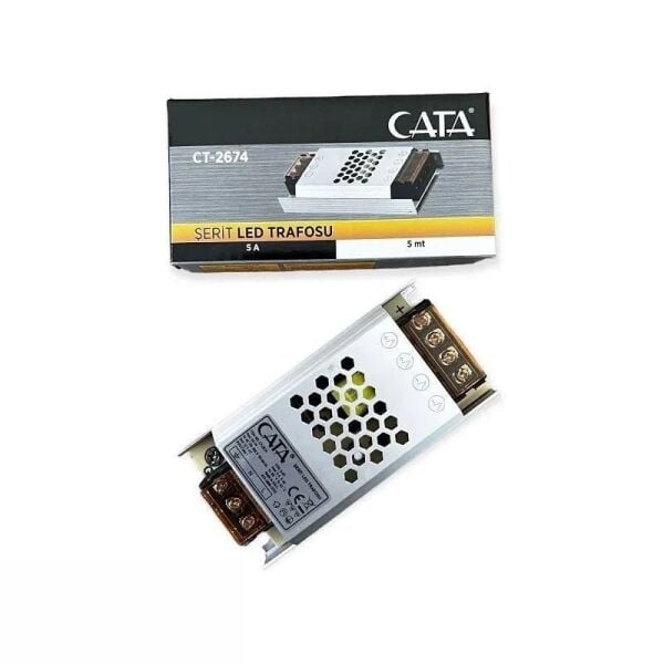 Cata Ct-2674 5 Amper Slim Led Trafosu 12 Volt