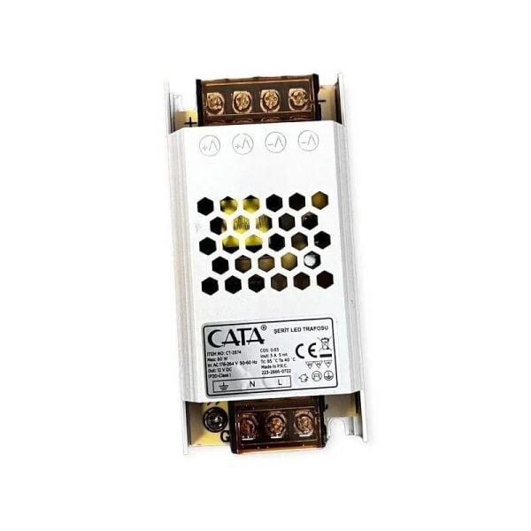 Cata Ct-2674 5 Amper Slim Led Trafosu 12 Volt
