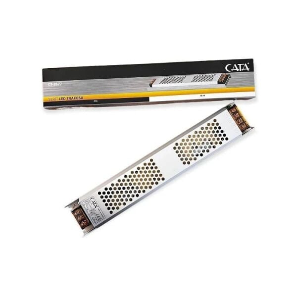 Cata Ct-2677 21 Amper Slim Led Trafosu 12 Volt